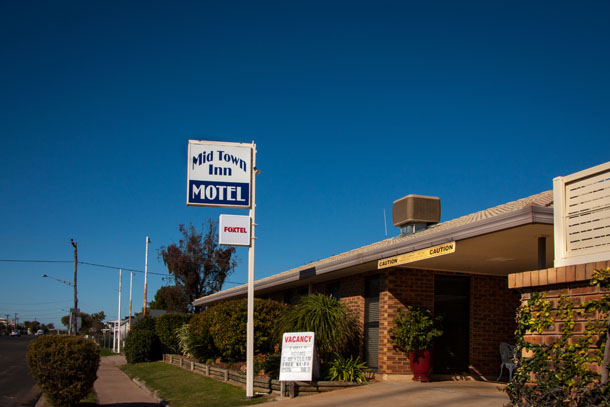 Mid Town Inn situated in a quiet secure location off the main Newell Highway.
